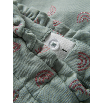 NAME IT Sweatpants Viluba Green Milieu Glitterr Rainbows